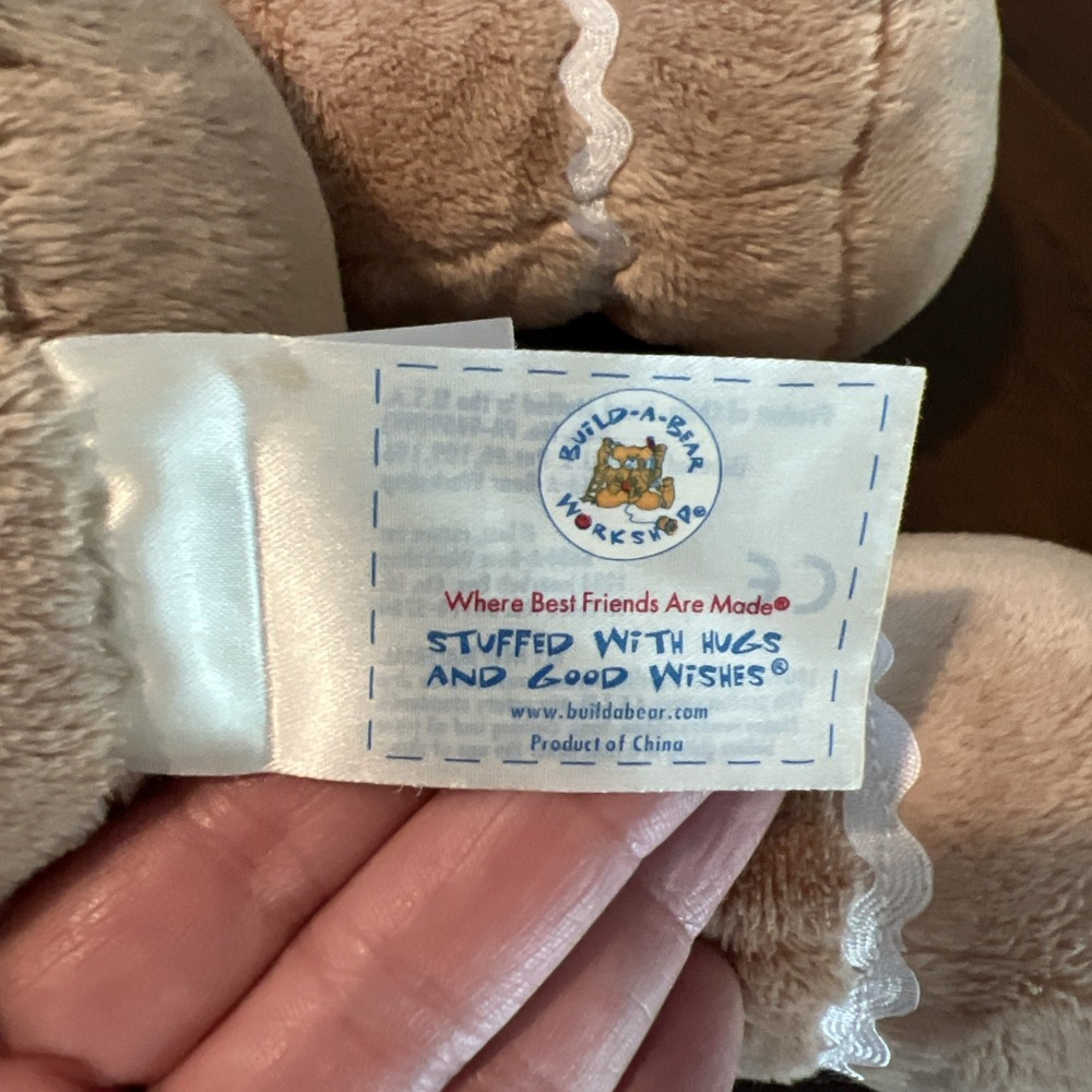Hello Kitty Build a Bear Gingerbread Christmas Plush Limited 2012 Sanrio No Bow - Picture 6 of 11